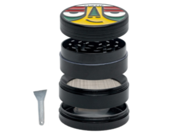 Dichavador Metal 4 Partes Puffiz - Moby Chicken