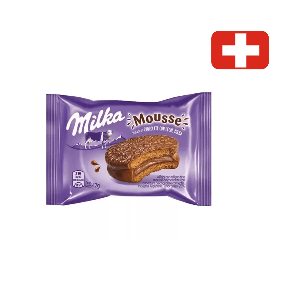 Alfajor Milka 42g Mousse Chocolate
