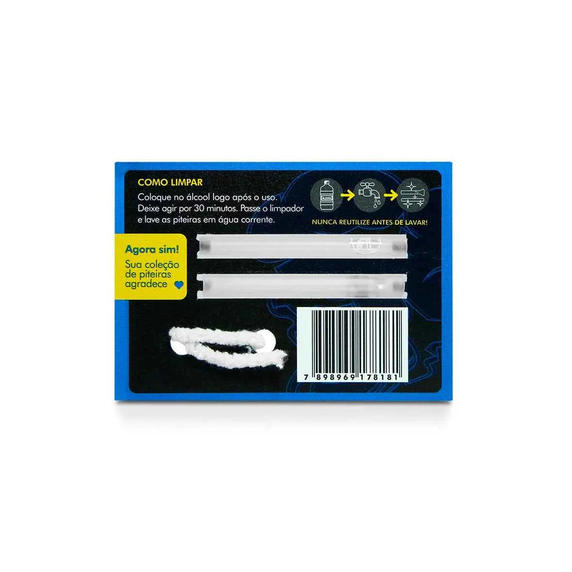 Card Piteira de Vidro Sandblast