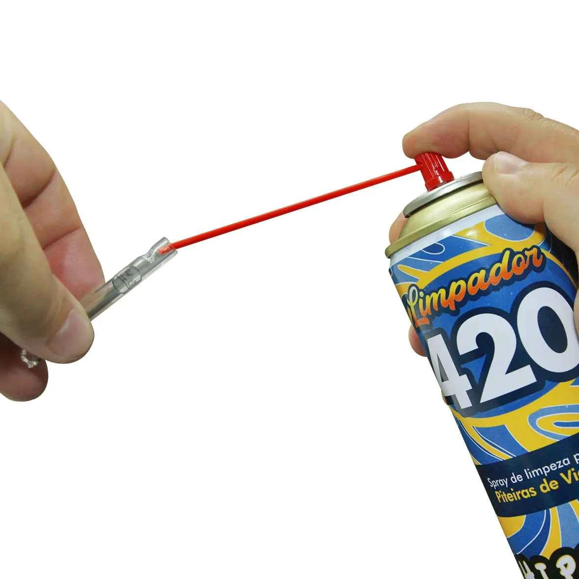 Spray Limpador 420 para Piteiras de Vidro