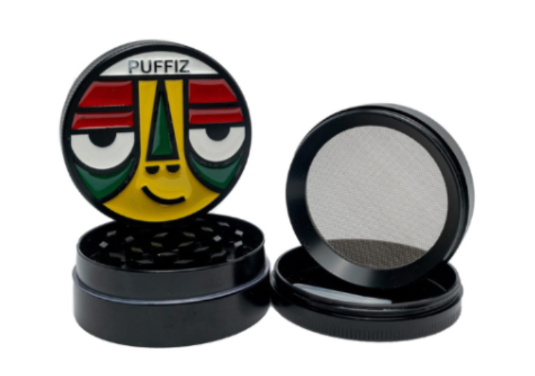 Dichavador Metal 4 Partes Puffiz - Moby Chicken