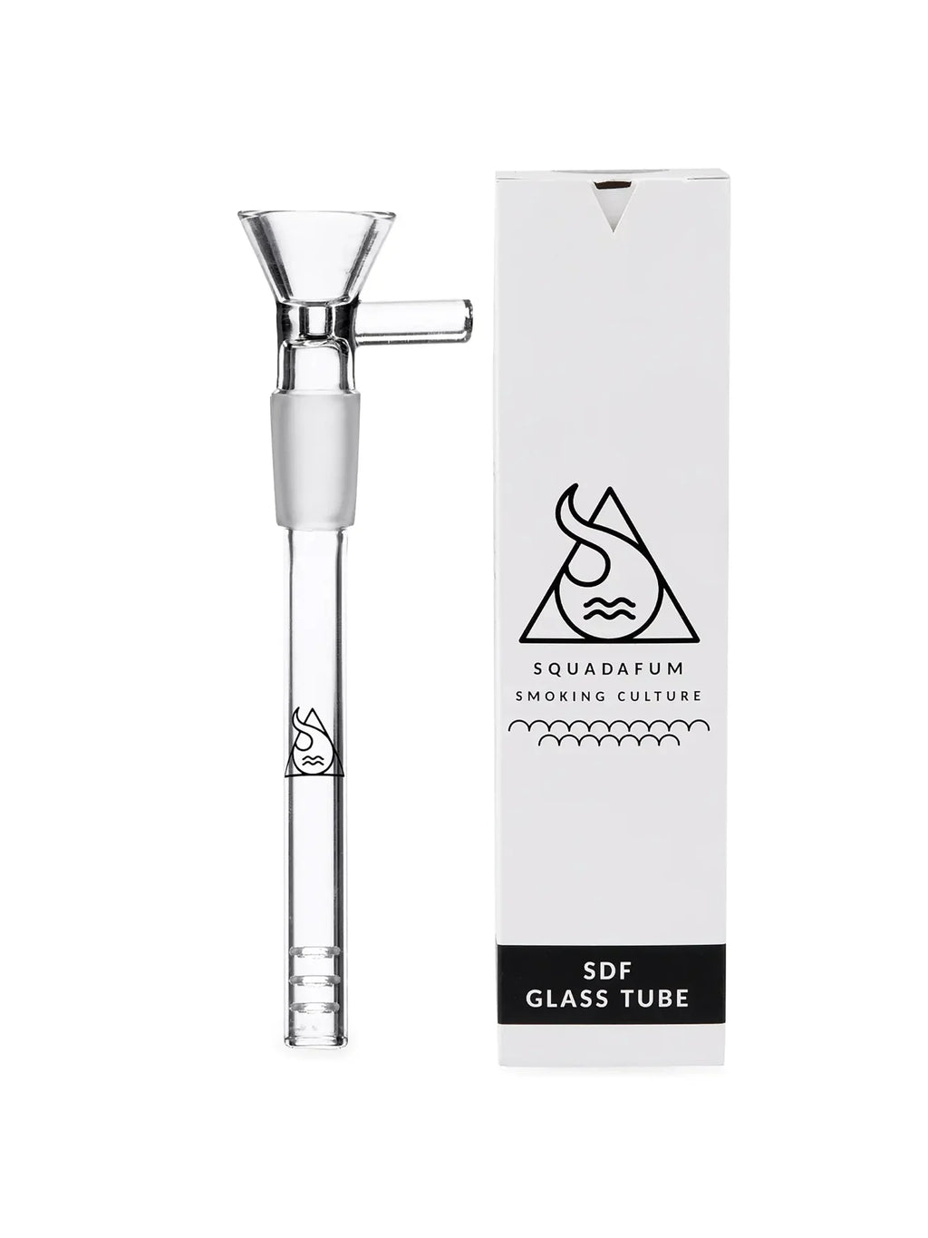 Glass Tube Stickers com Haste 14mm Squadafum - Moby Chicken