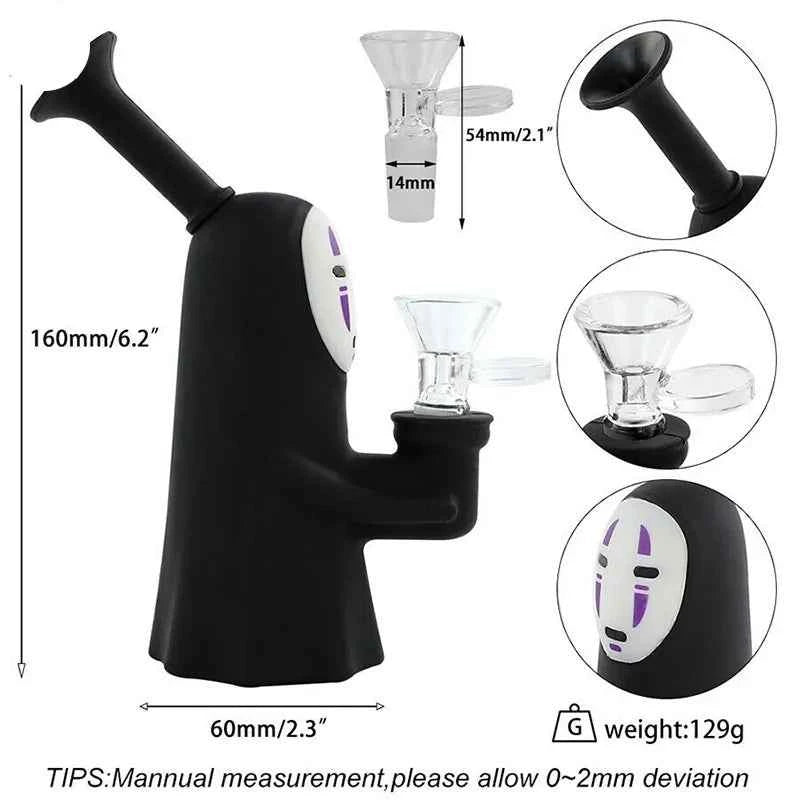 Bong de Silicone No Face Man